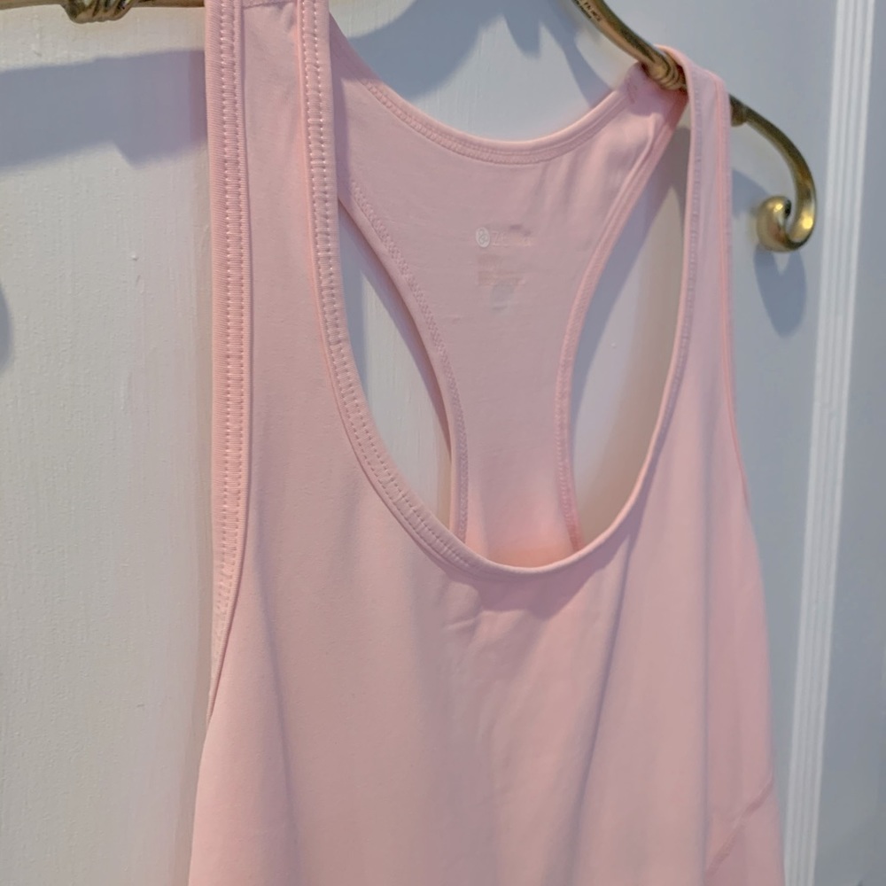 Zella Pink Workout Tank Top Medium